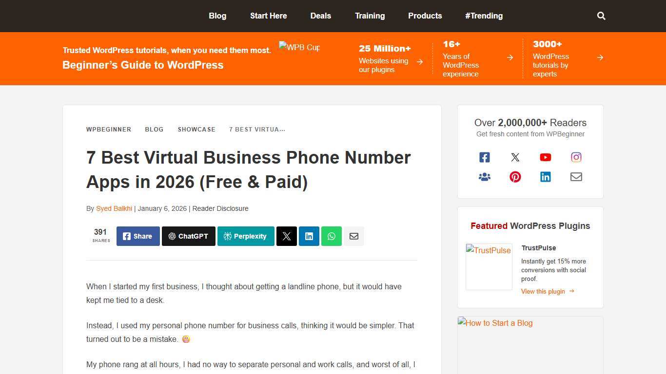7 Best Virtual Business Phone Number Apps in 2026 (w/ Free Options)